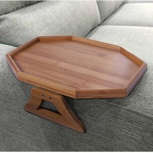 Bamboo clip on side table, armrest